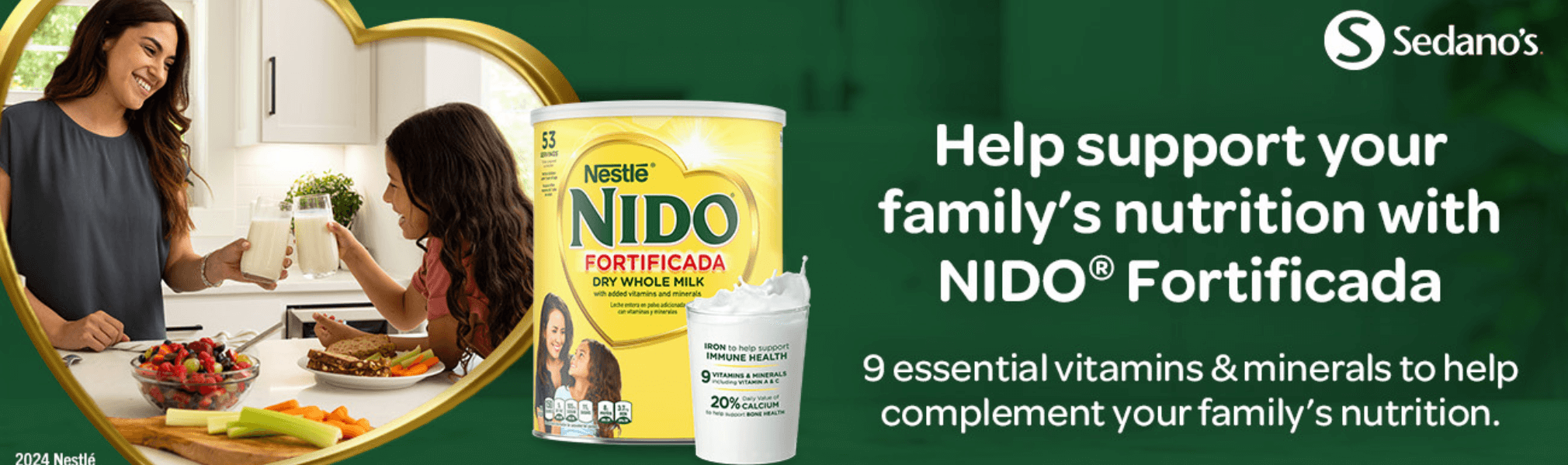 Sedanos.com Find Nido Products online. Free Delivery at $55